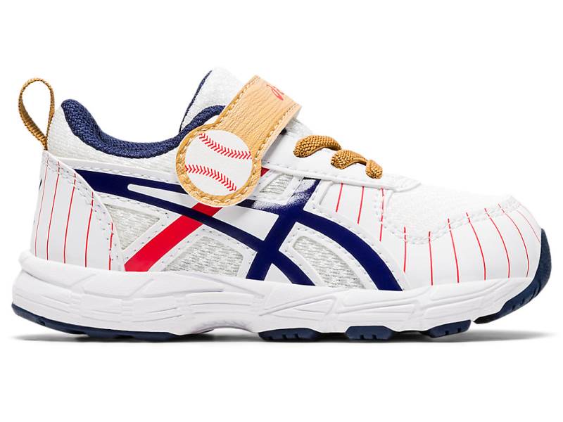 Sapatilhas Running Asics CONTEND 6 TS SCHOOL YARD Criança Branco, 1505A610.457